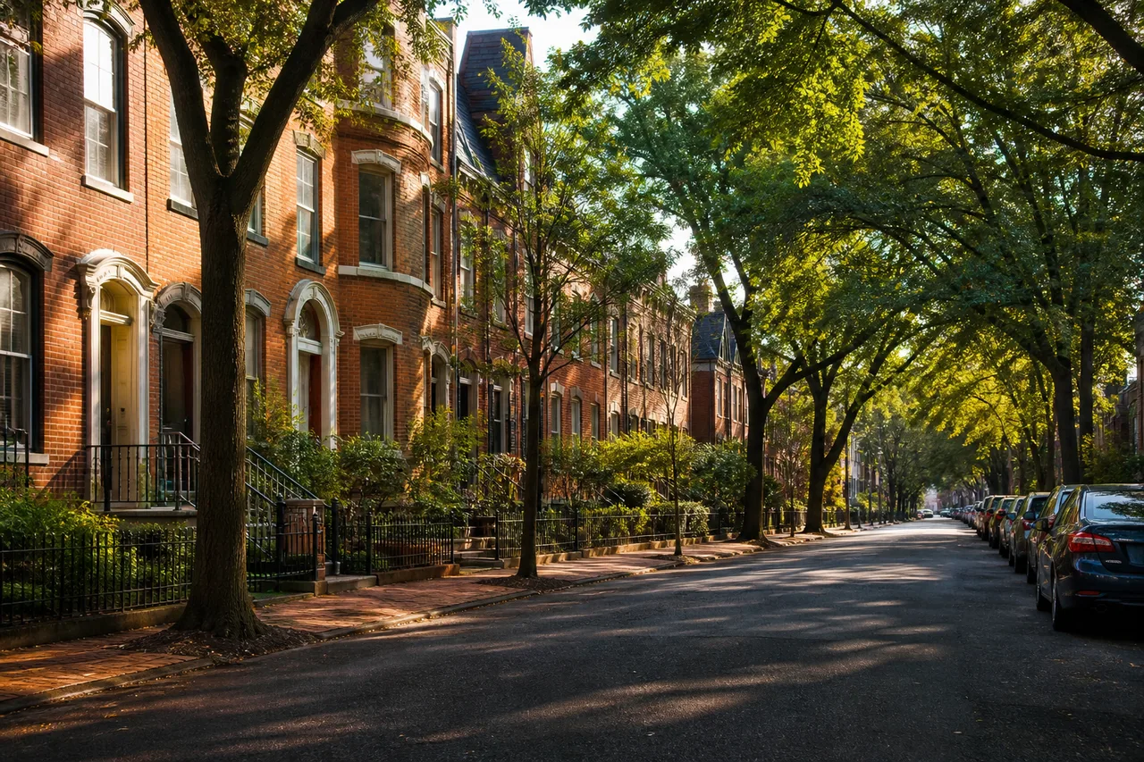 Virginia neighborhood arrival for a Texas to Virginia move